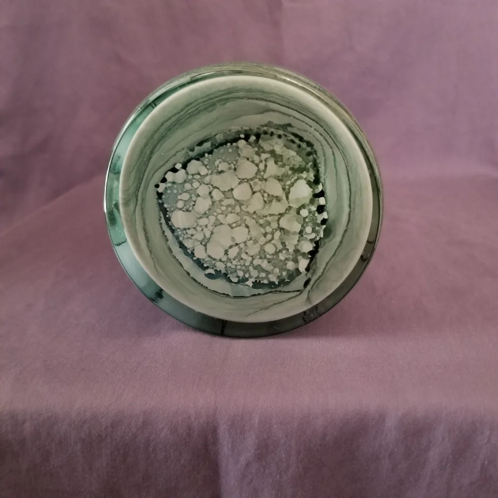Dolce Vita by Franco Italian Art Glass Vase 9.75” Handmade NWT